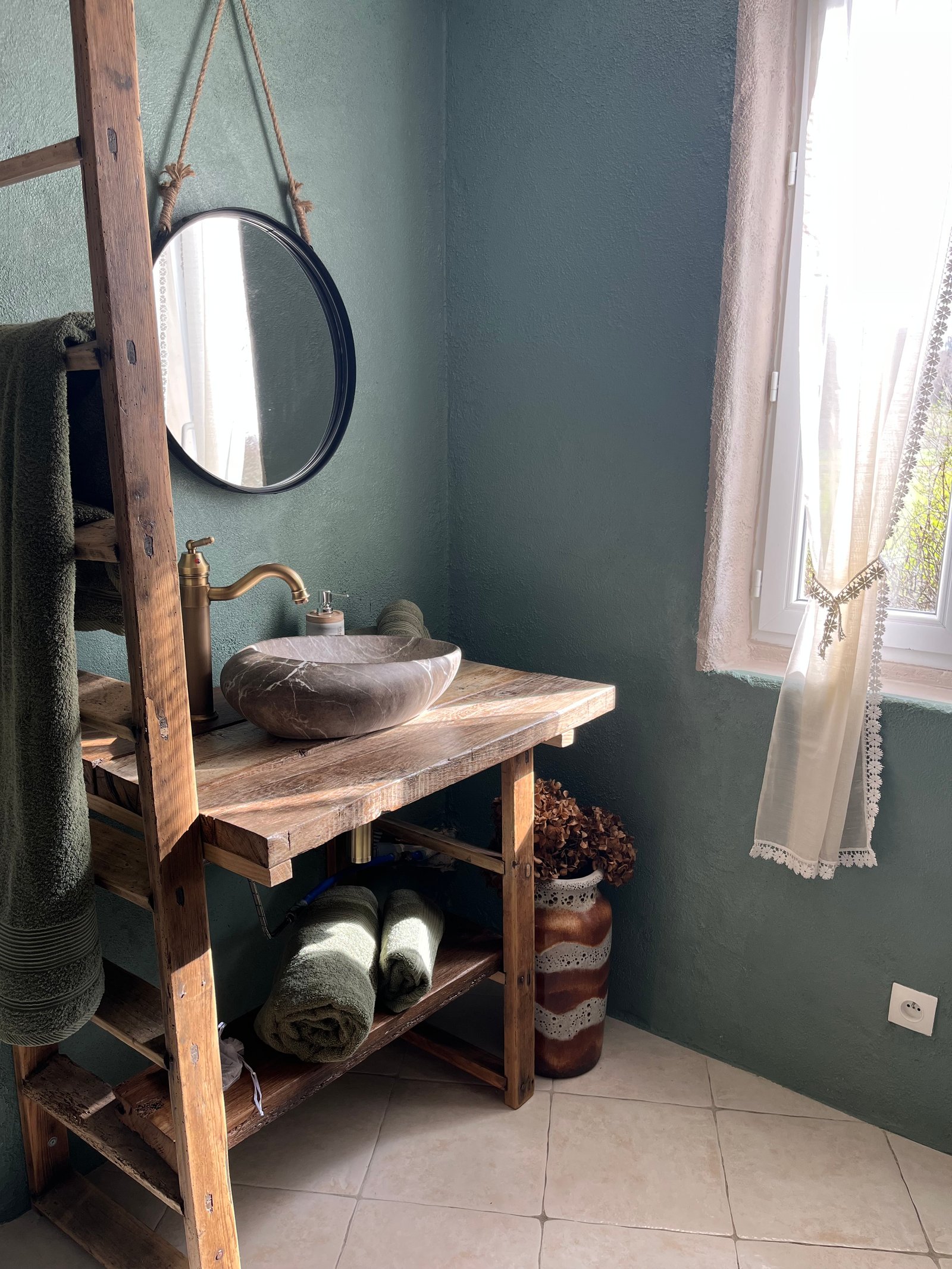 Forêt de Charme - salle de bain